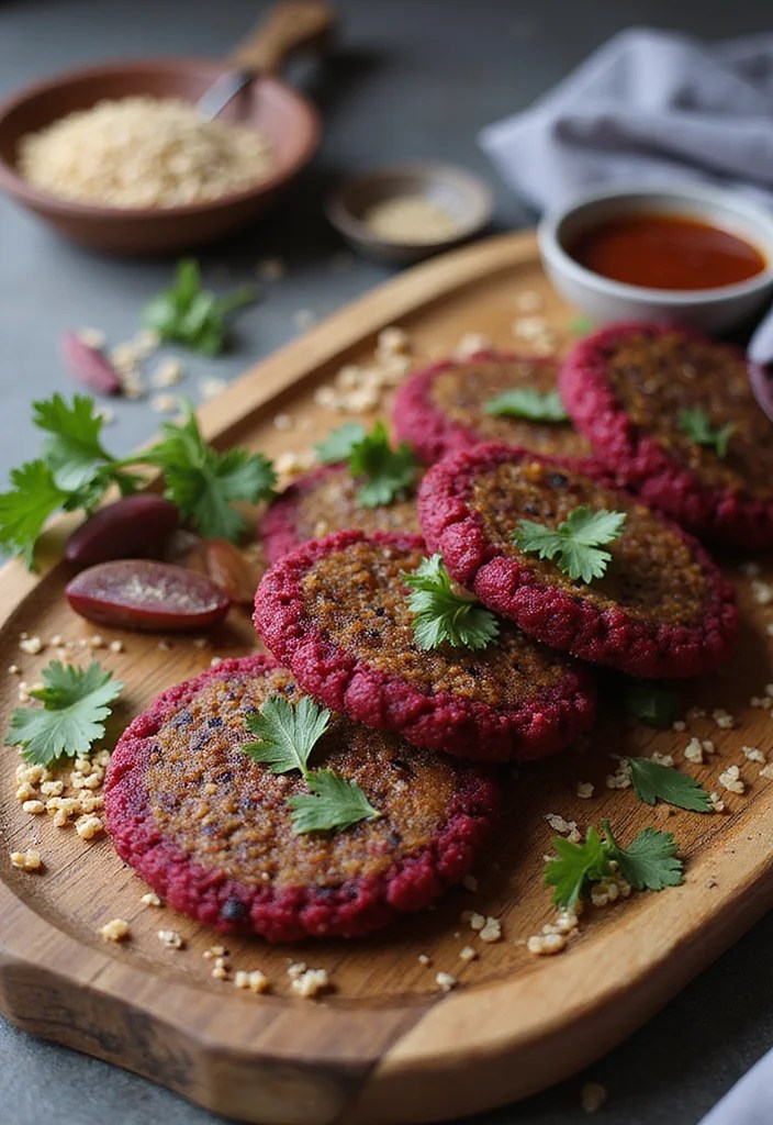 Master Meal Prep with These 5 Easy Beetroot Cutlet Recipes for Your Lunchbox! - 3. Beetroot and Quinoa Cutlet 1