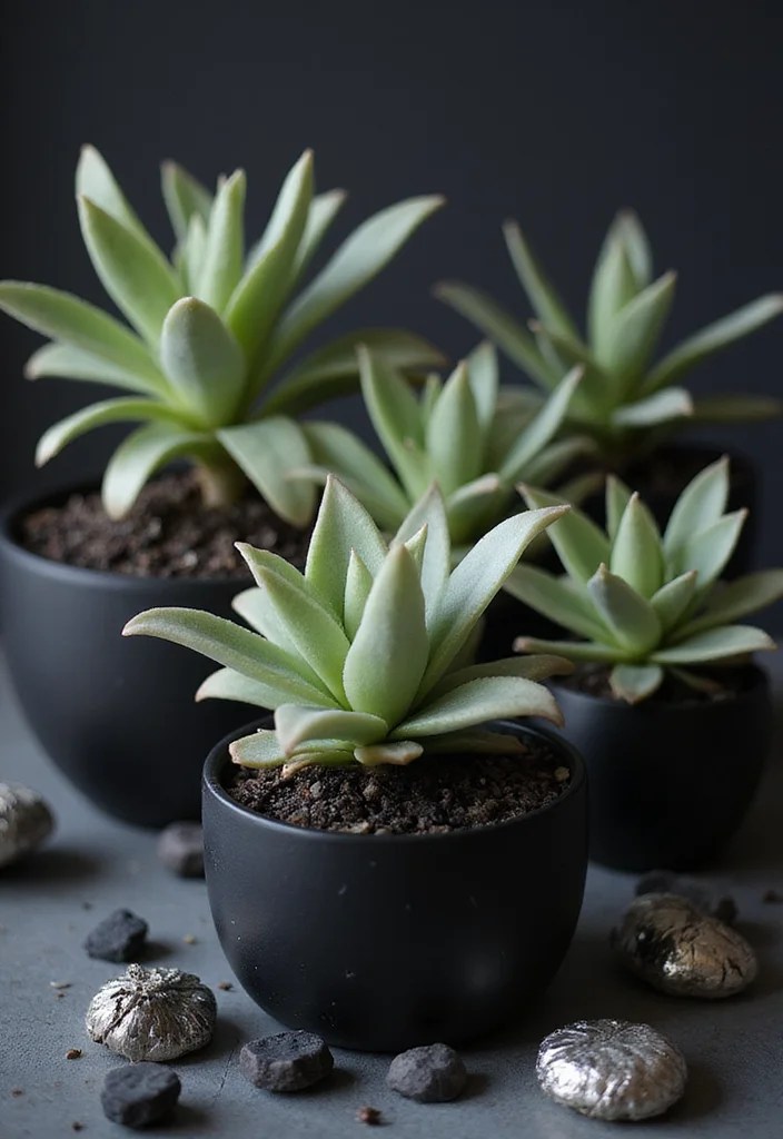 10 Mysterious Gothic Plants That Will Transform Your Space into a Dark Wonderland! - 5. Ghost Plant (Graptopetalum paraguayense) 1