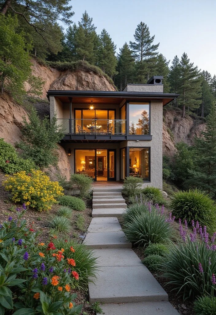 10 Underground Homes Ideas That Will Change How You Think About Living! - 2. Earth-Sheltered Homes 1