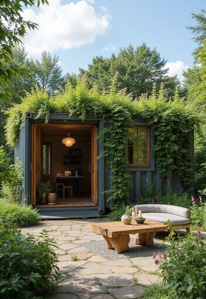 10 Underground Homes Ideas That Will Change How You Think About Living! - 6. The Shipping Container Home 1