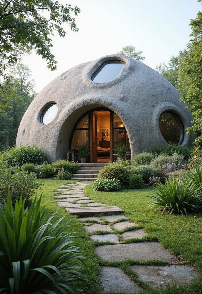 10 Underground Homes Ideas That Will Change How You Think About Living! - 7. The Monolithic Dome 1