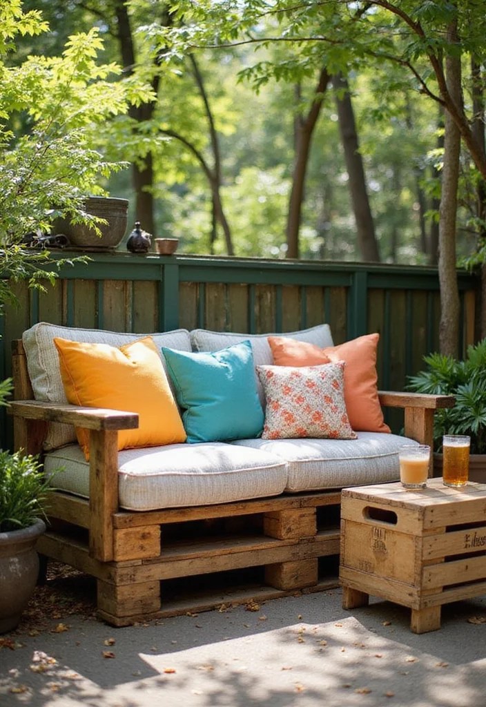 13 DIY Spring Porch Decor Hacks That Will Transform Your Entryway! - 3. DIY Porch Seating 1