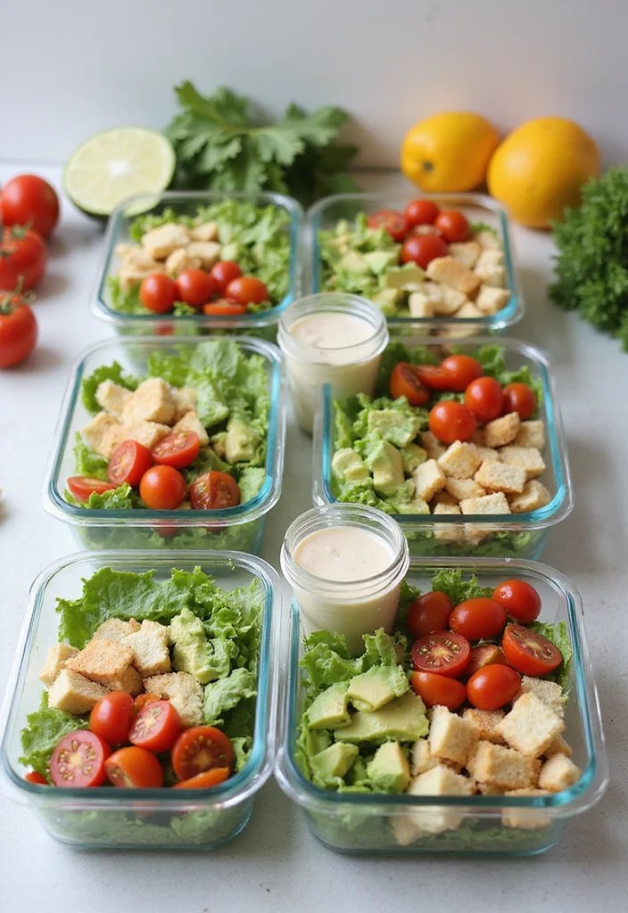 The Guilt-Free Caesar Salad That Tastes Better Than Any Restaurant—Try It Today! - Meal Prep Made Easy 1