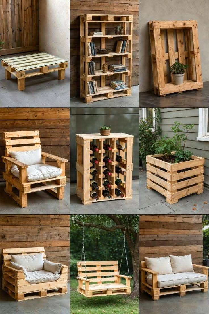 10 Affordable Pallet Tables That Look Luxurious But Won't Break the Bank! - 4. Outdoor Pallet Table 1