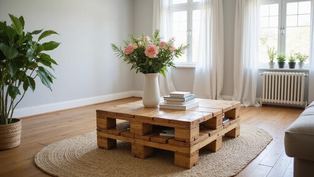 10 Affordable Pallet Tables That Look Luxurious But Won't Break the Bank!