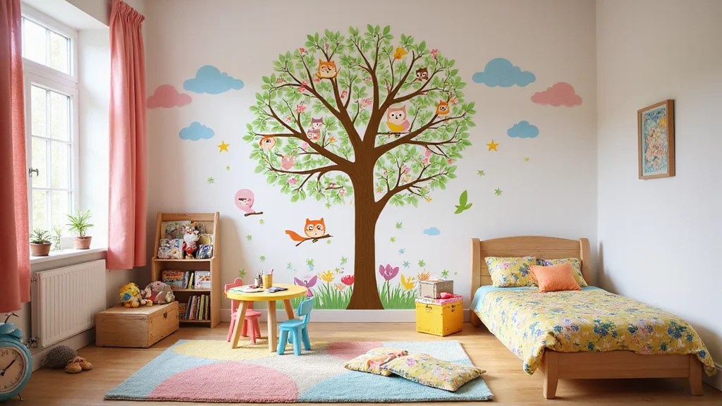 10 Best Removable Wall Decals for Kids' Rooms - Fun and Creative Designs