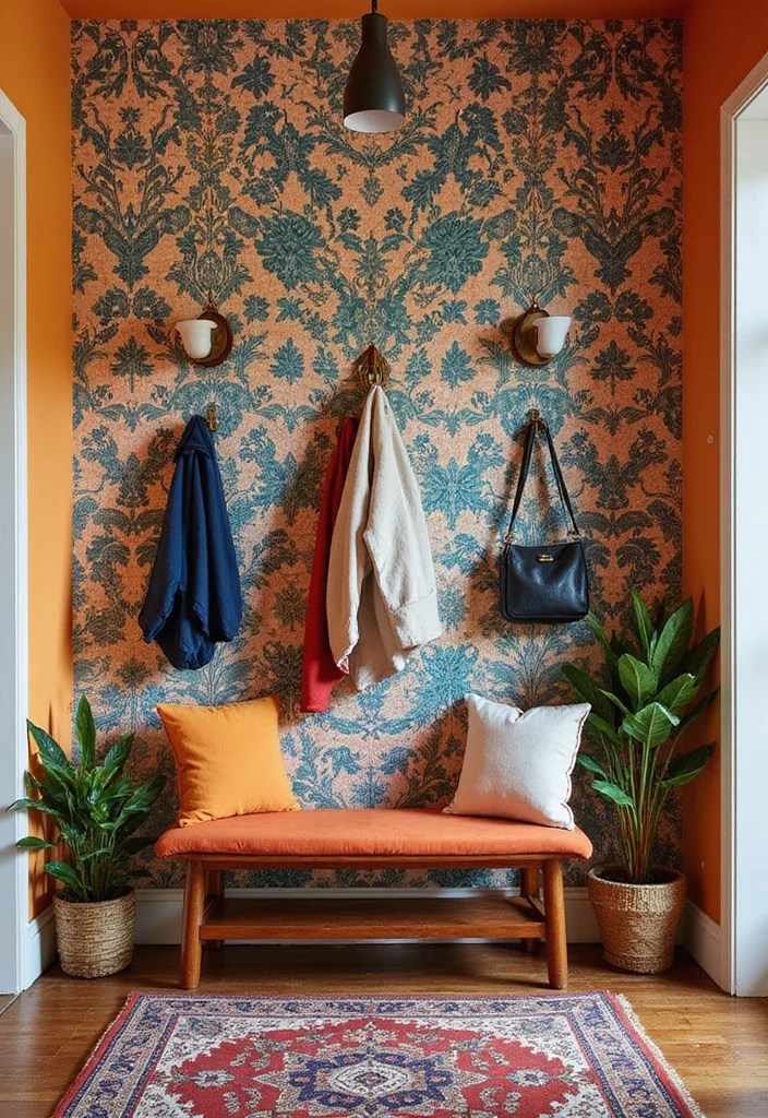 10 Boho Decor Inspirations for Every Room: Kitchen, Lobby, and Beyond! - 10. Entryway: Welcoming Vibe 1