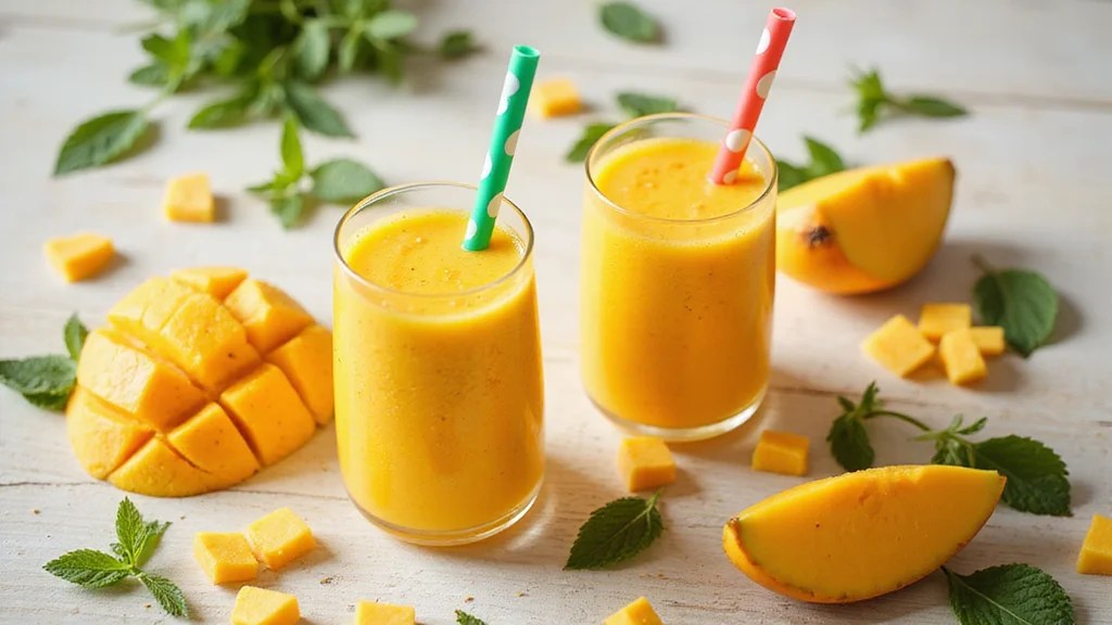 5 Fun Mango Smoothies Your Kids Will Beg for Again and Again!