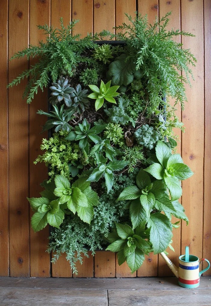 9 Easy Small Garden Ideas That Feel Like a Secret Escape (Even in a Tiny Space) - 1. Vertical Gardens: Green Walls of Serenity 1