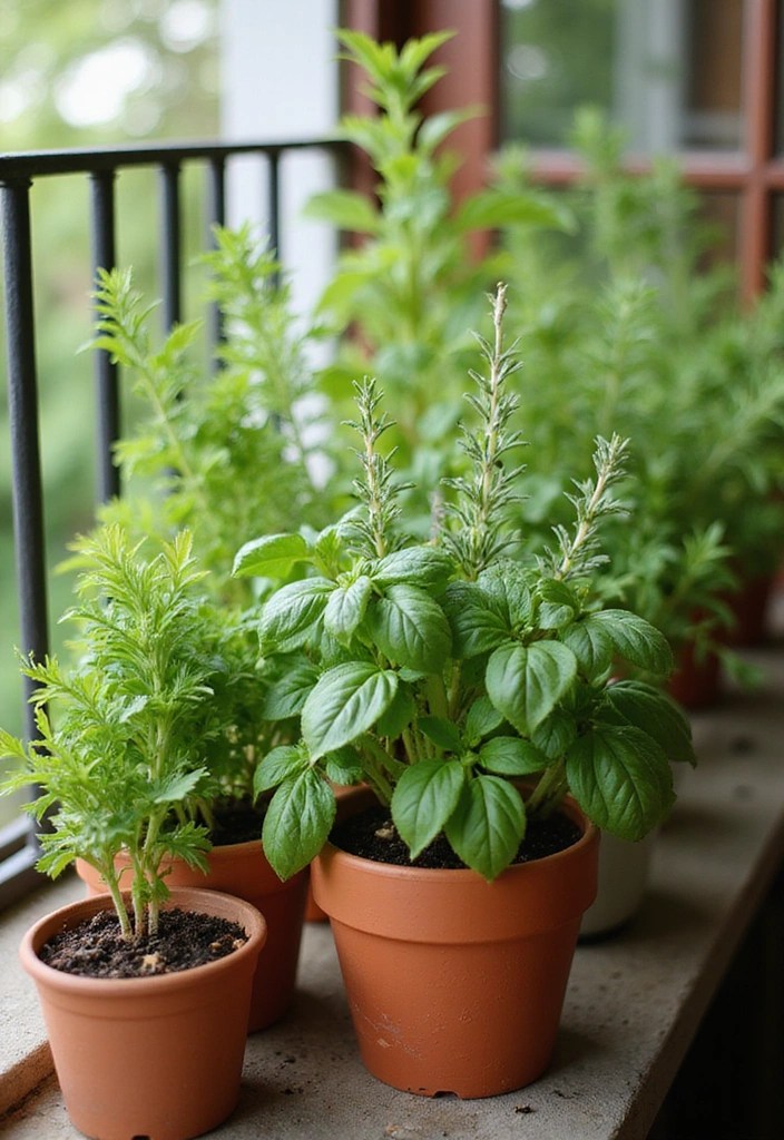 9 Easy Small Garden Ideas That Feel Like a Secret Escape (Even in a Tiny Space) - 5. Herb Gardens: Flavorful and Functional 1
