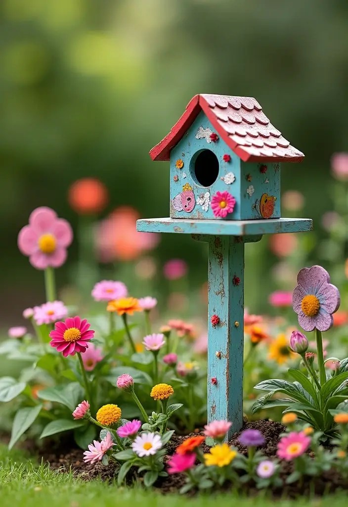 9 Easy Small Garden Ideas That Feel Like a Secret Escape (Even in a Tiny Space) - 7. Whimsical Decor: Adding Personality 1