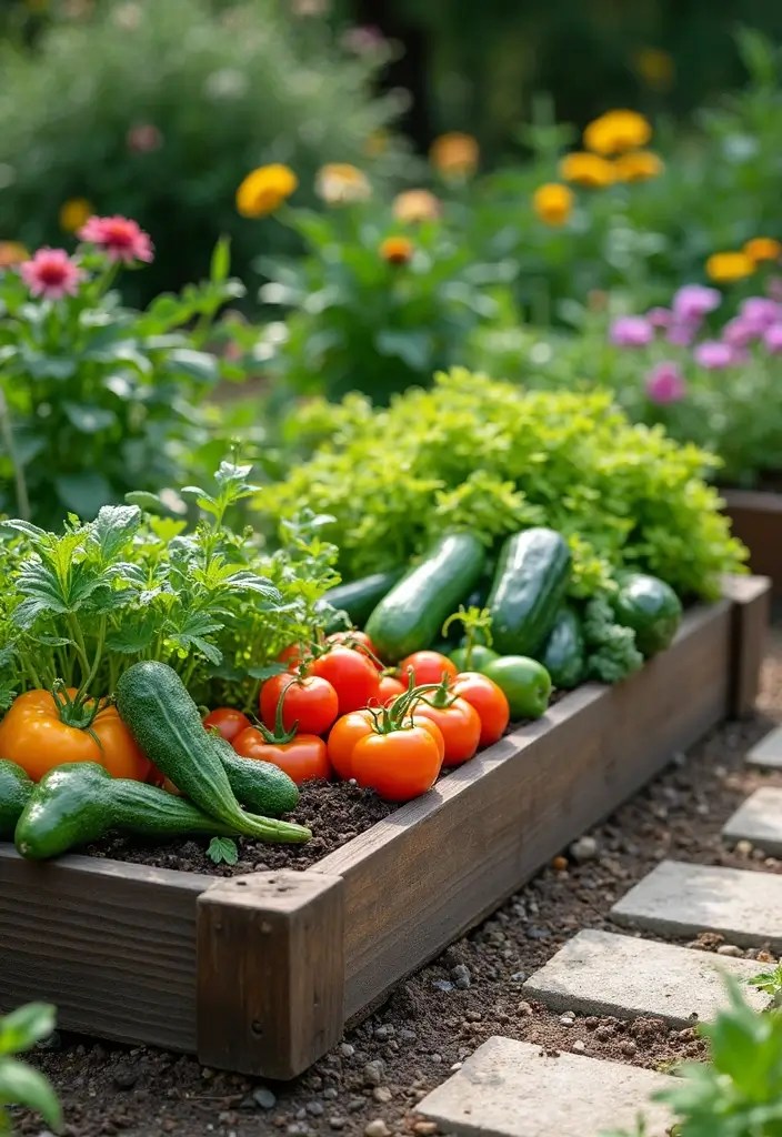 9 Easy Small Garden Ideas That Feel Like a Secret Escape (Even in a Tiny Space) - 8. Compact Raised Beds 1
