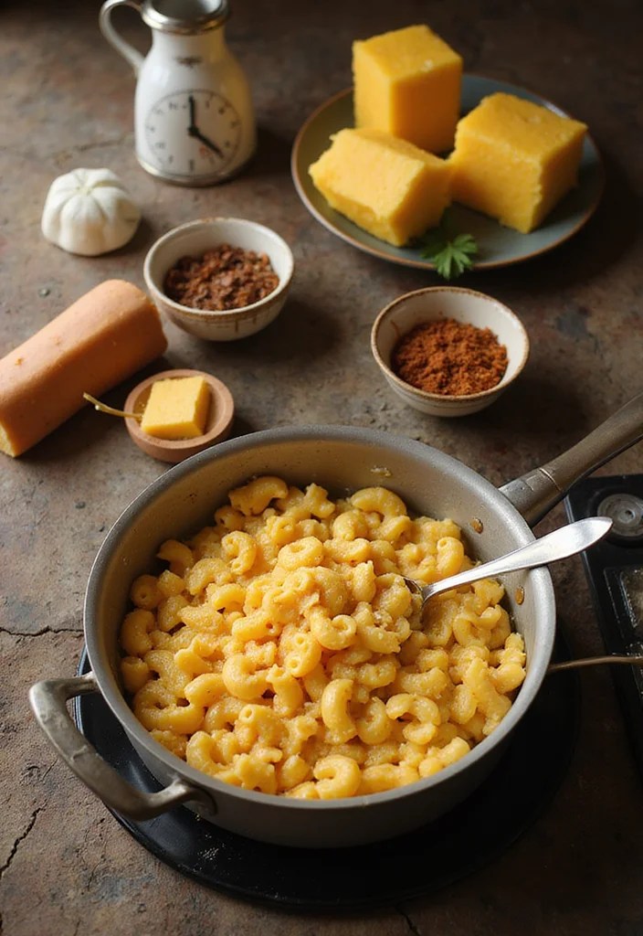 Elevate Your Dinner: Gourmet Skillet Mac ’n’ Cheese with Hidden Veggie Puree! - Cook and Prep Times 1
