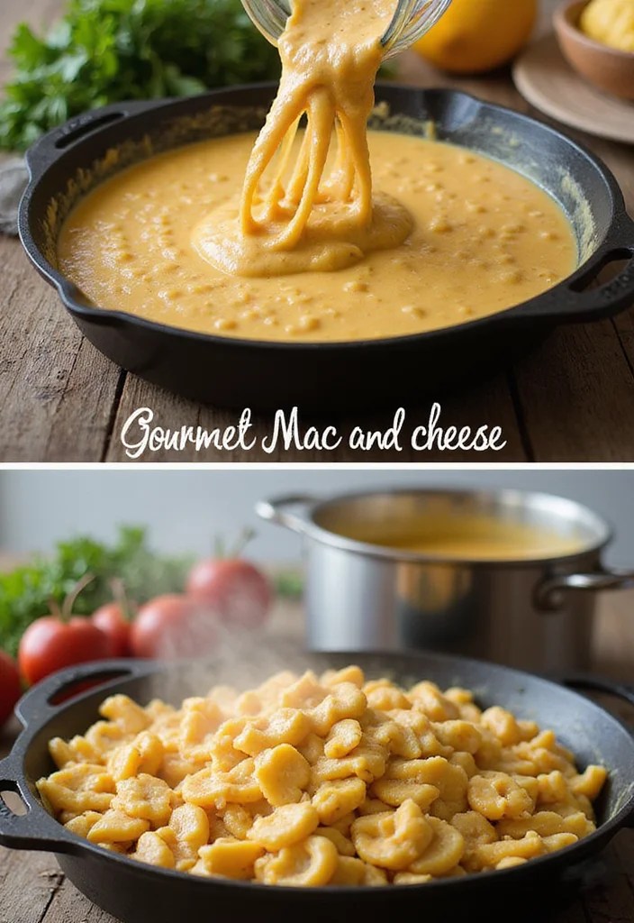Elevate Your Dinner: Gourmet Skillet Mac ’n’ Cheese with Hidden Veggie Puree! - Step-by-Step Instructions 1