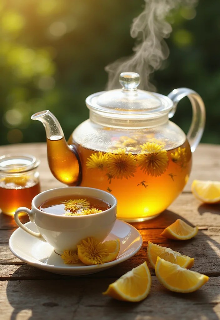 How to Make Dandelion Tea from Scratch for Natural Detox (Your Body Will Thank You!) - 3. Brewing the Perfect Dandelion Tea 1