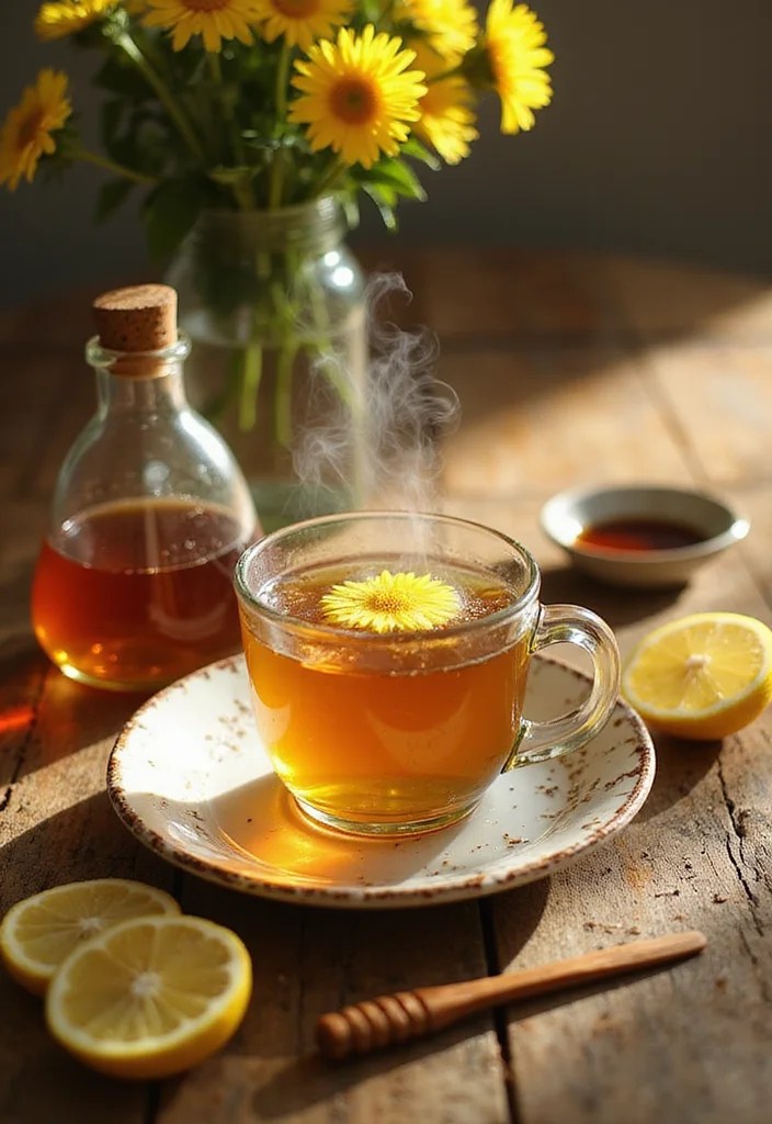 How to Make Dandelion Tea from Scratch for Natural Detox (Your Body Will Thank You!) - 5. Sweetening Your Dandelion Tea 1