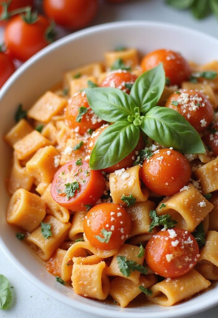 One-Pot Dinners Your Family Will Beg You to Make Again! - 10. One-Pot Creamy Tomato Basil Pasta 1