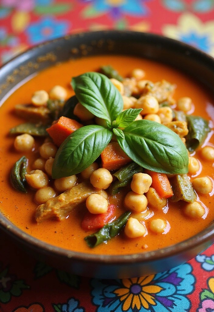 One-Pot Dinners Your Family Will Beg You to Make Again! - 6. One-Pot Thai Red Curry with Chickpeas 1