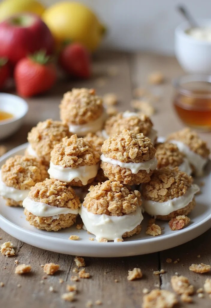 8 Amazing Yoghurt Treats for Kids That Will Make Snack Time Fun! - 4. Yoghurt Granola Bites 1