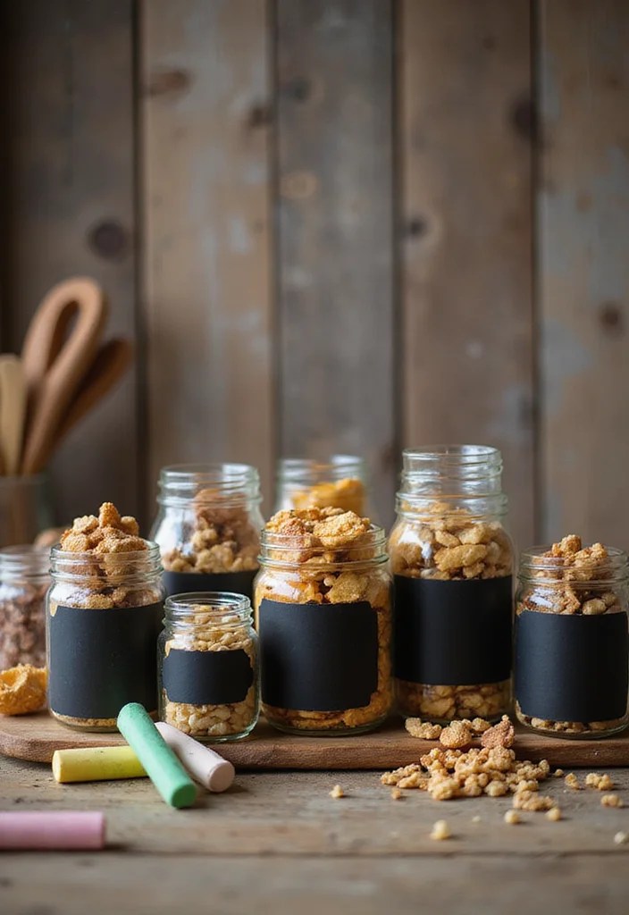 10 Custom Kitchen Labels That Combine Functionality with Style Like Never Before! - 4. Chalkboard Labels 1