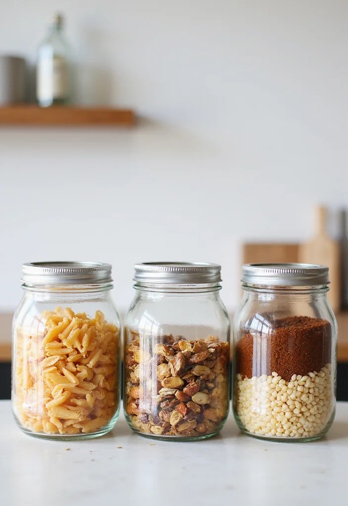 10 Custom Kitchen Labels That Combine Functionality with Style Like Never Before! - 5. Clear Vinyl Labels 1