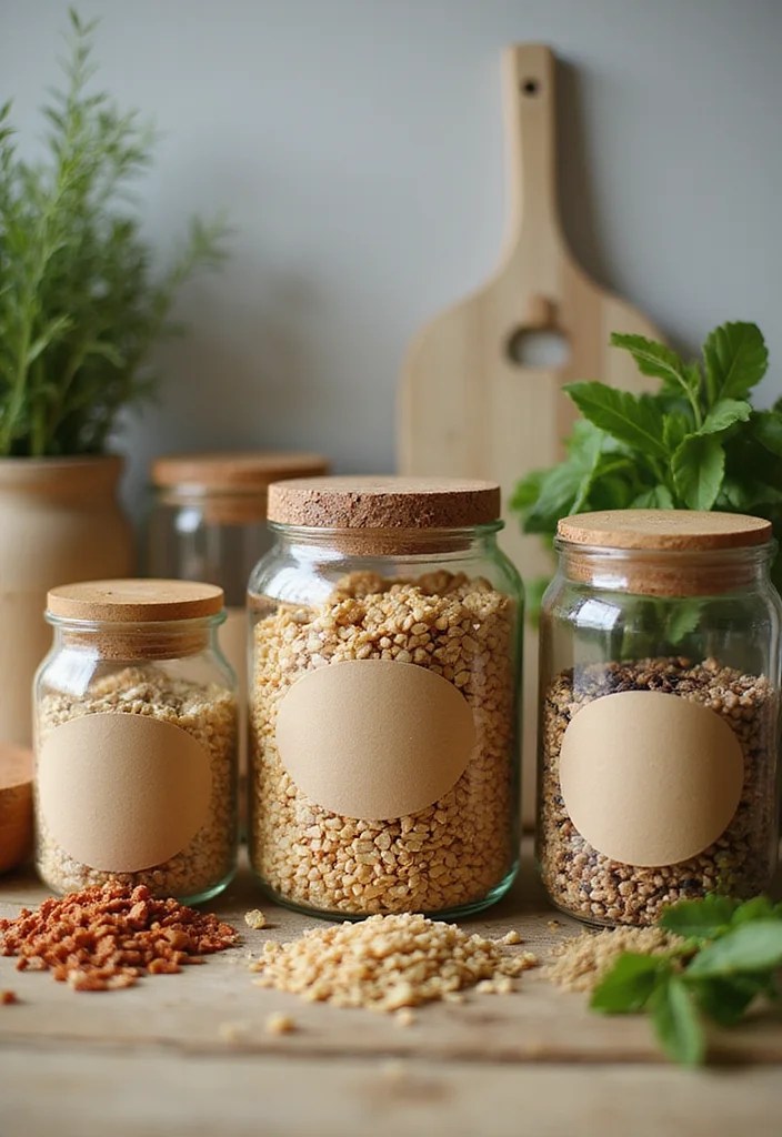 10 Custom Kitchen Labels That Combine Functionality with Style Like Never Before! - 9. Eco-Friendly Labels 1