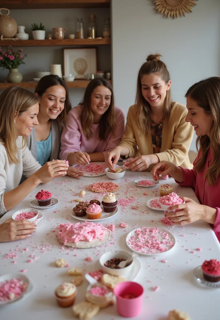 10 Hilariously Fun Galentine Party Game Ideas That Will Have Your Friends Laughing All Night! - 10. DIY Treat Making Contest 1
