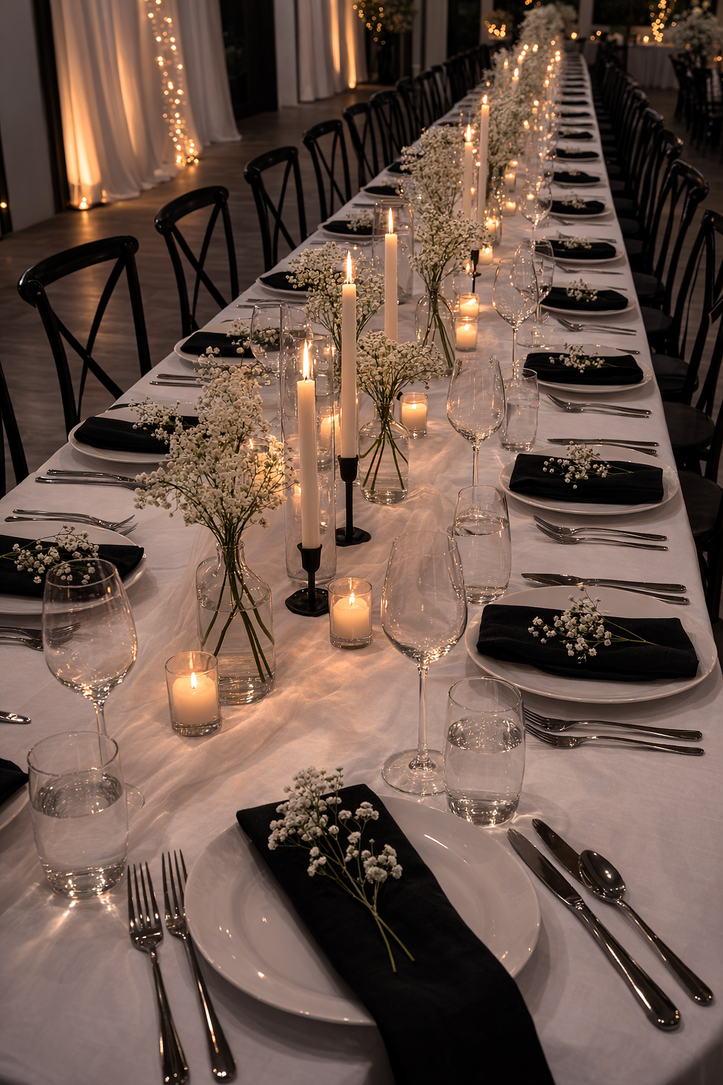 10 Neutral Halloween Decor Ideas That Won’t Scare Off Your Style! - 3. Elegant Table Settings 1