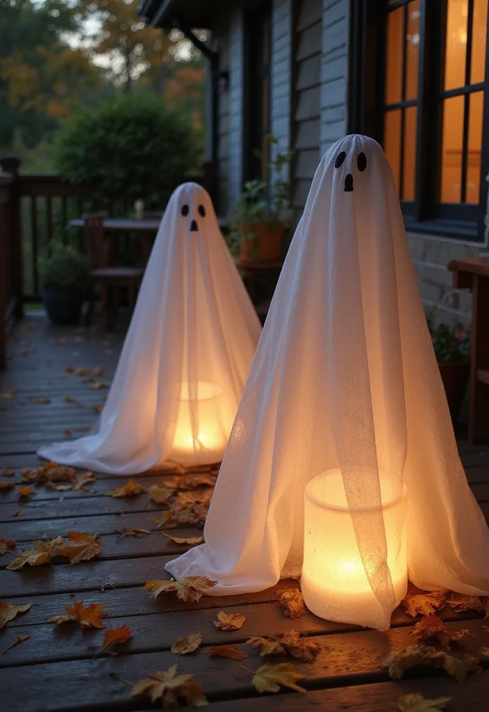 10 Neutral Halloween Decor Ideas That Won’t Scare Off Your Style! - 4. Ghostly Lanterns 1