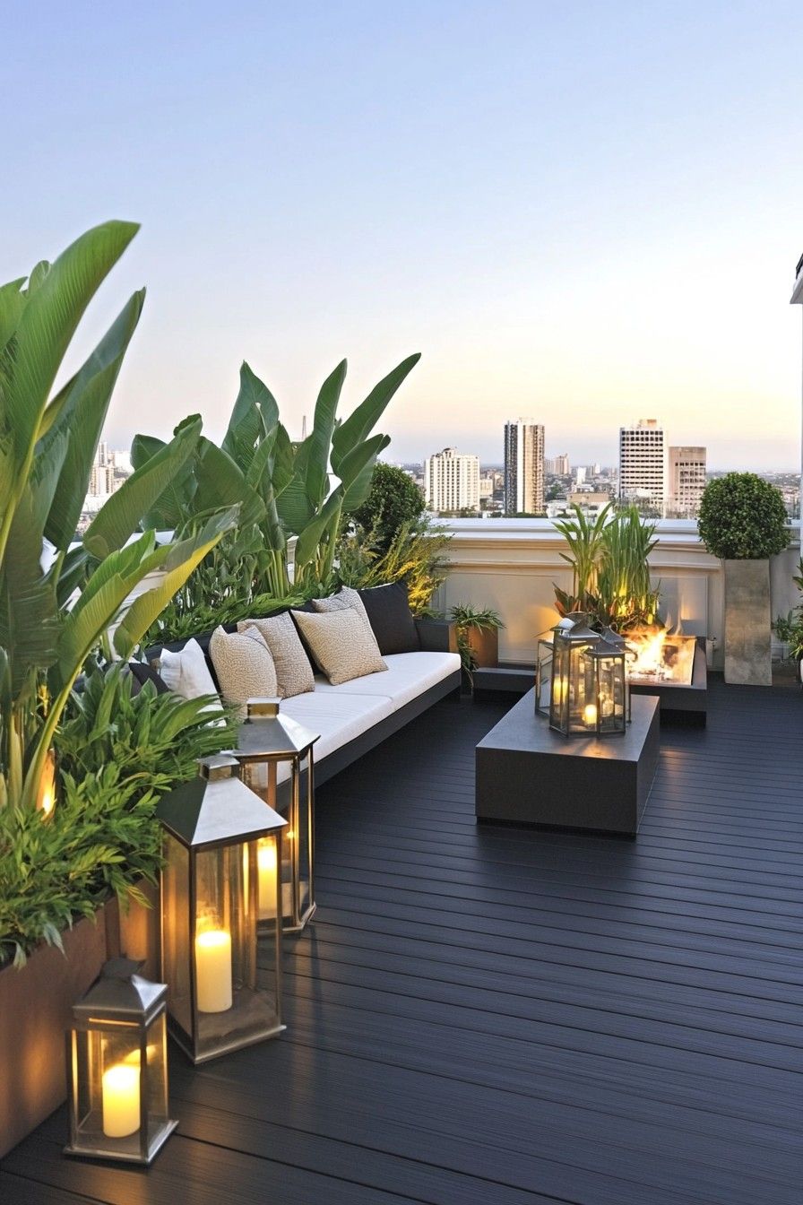 10 Stunning Luxury Balcony Designs That Will Elevate Your Outdoor Living - 3. Urban Oasis 1