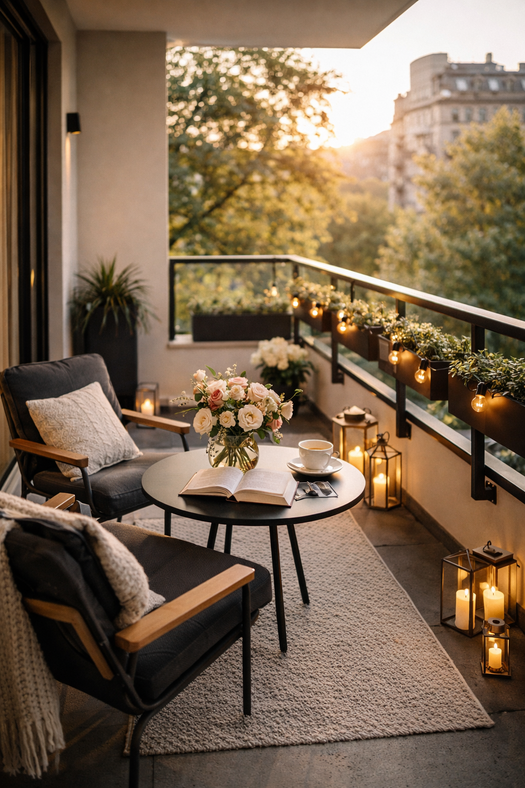 10 Stunning Luxury Balcony Designs That Will Elevate Your Outdoor Living - 9. Nature-Inspired Sanctuary 1