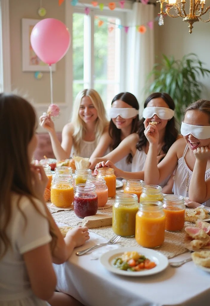 14 Fun Baby Bloom Baby Shower Games That Will Get Everyone Laughing! - 3. Guess the Baby Food 1