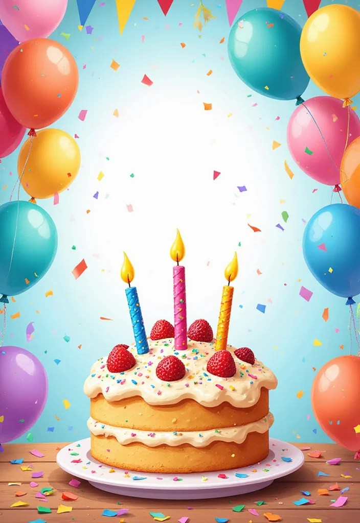 15 Hilarious Birthday Invitations That Will Leave Your Guests in Stitches! - 9. Come for the Cake, Stay for the Shenanigans! 1