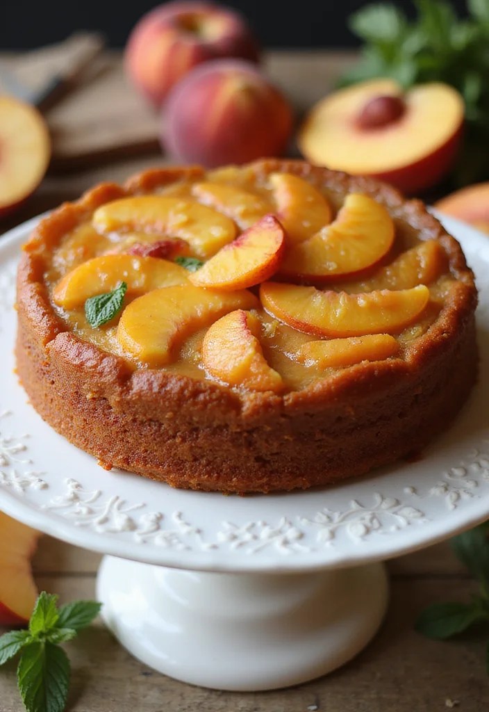 5 Amazing Peach Recipes That Will Transform Your Summer Cooking! - 5. Peach Upside-Down Cake 1