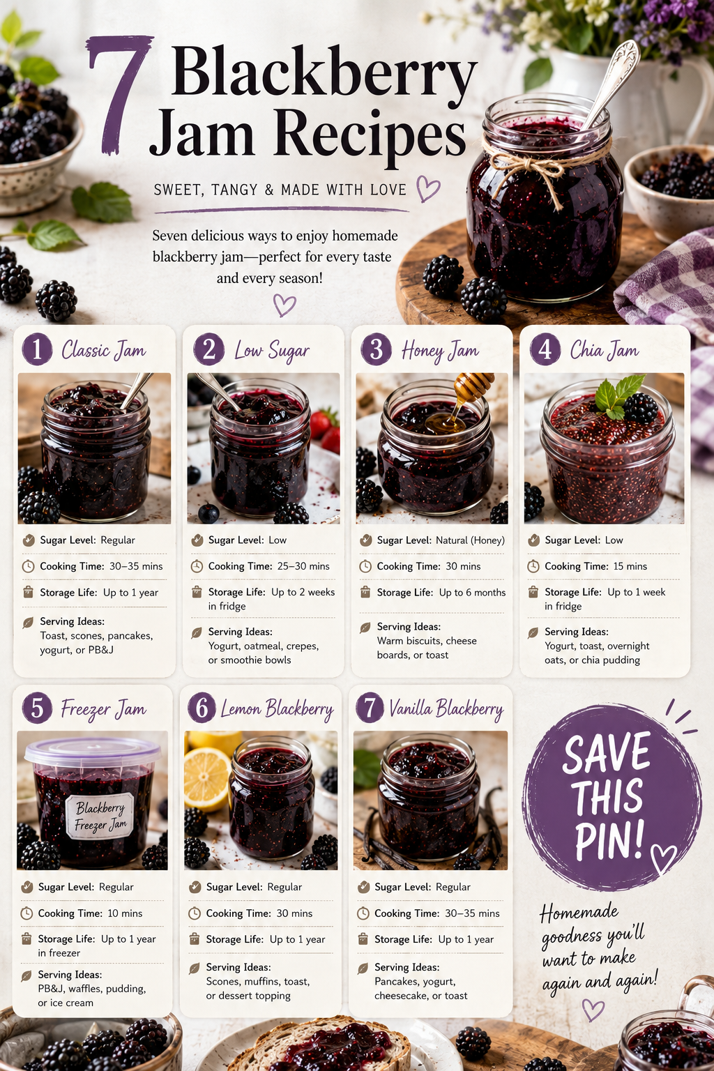 Blackberry Jam Recipes: Your Ultimate Guide to Homemade Goodness! - 4. Blackberry Jalapeño Jam 1