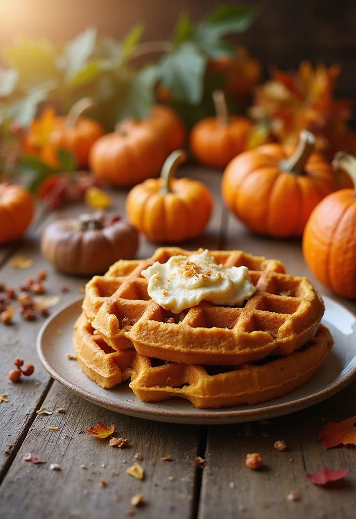 Indulge in Pumpkin Waffles: The Perfect Thanksgiving Breakfast in Bed Recipe! 🧇 - Nutritional Information for Pumpkin Waffles 1