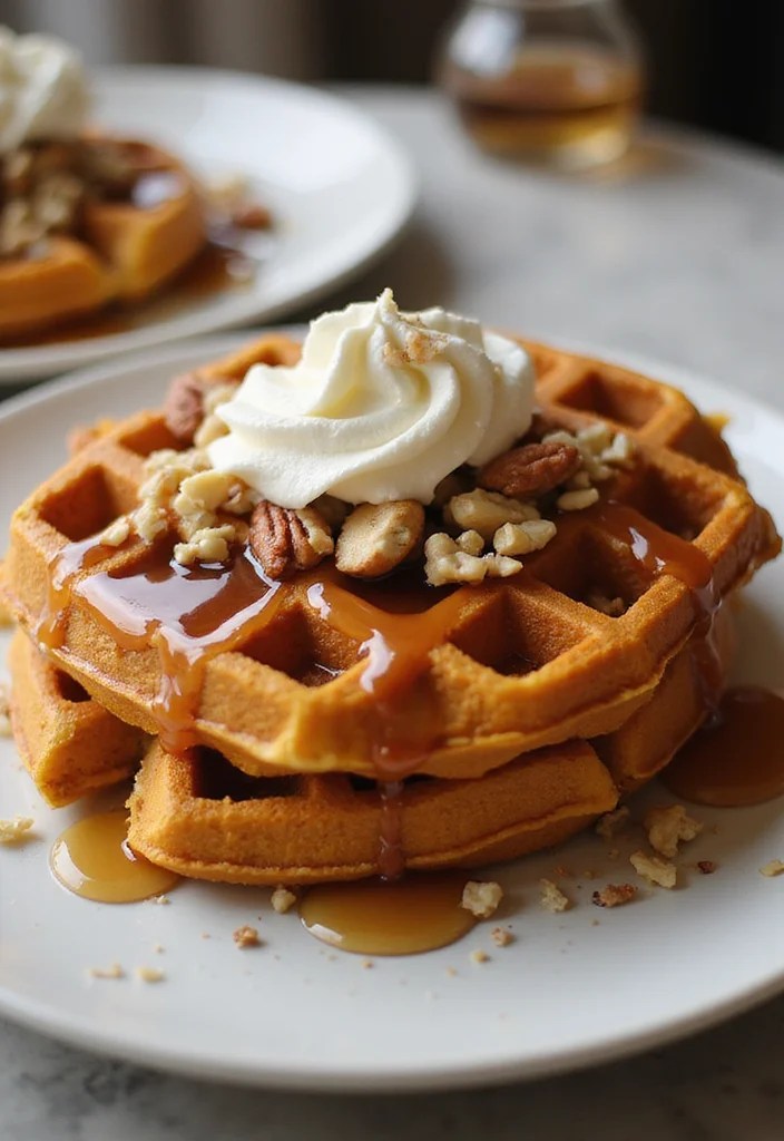 Indulge in Pumpkin Waffles: The Perfect Thanksgiving Breakfast in Bed Recipe! 🧇 - Tips for Making the Best Pumpkin Waffles 1