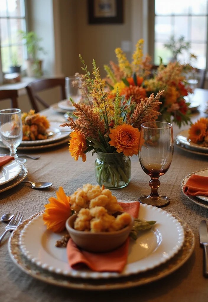 Thanksgiving Centerpieces Using Grocery Store Flowers - Conclusion 1