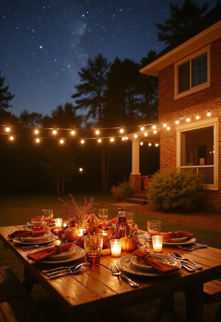 Thanksgiving Under the Stars: Create an Enchanting Outdoor Table with String Lights and Candles! - Conclusion: Celebrate and Connect 1
