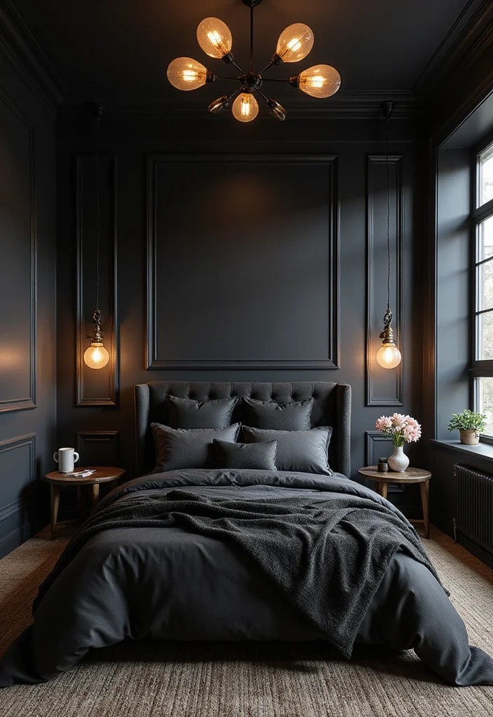 Transform Your Space: 10 Black Nouveau Bedroom Ideas That Scream Luxury! - Conclusion 1