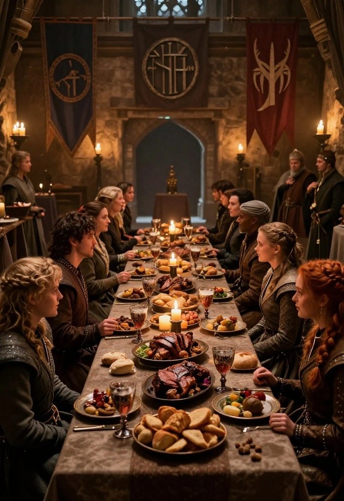 12 Unforgettable Monthly Party Themes You Need to Try This Year (Number 7 is a Game Changer!) - 12. Game of Thrones Themed Party 1