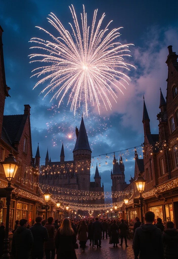13 Magical Harry Potter Party Ideas to Cast a Spell on Your Guests (You Won't Believe #7!) - 12. Fireworks Show (If Possible) 2