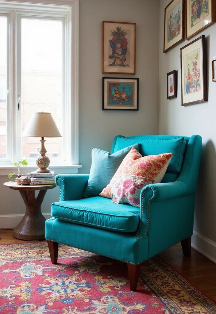 14 Eclectic Furniture Finds That Will Make Your Home Unforgettable! - 5. Statement Armchair 1