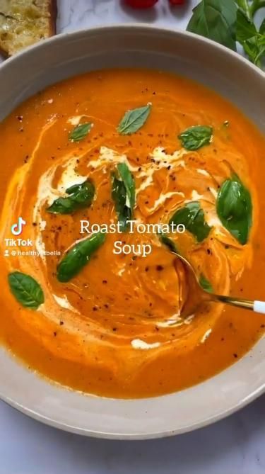 5 Easy Crock Pot Soup Recipes That'll Make You Feel All Warm Inside! - 4. Tomato Basil Soup 1