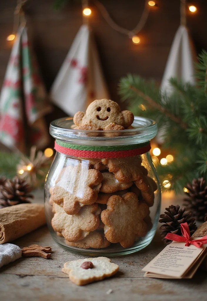 Gingerbread Kitchen Decor Ideas: Sweeten Up Your Space this Holiday Season! - 1. Gingerbread Cookie Jar Delight 1