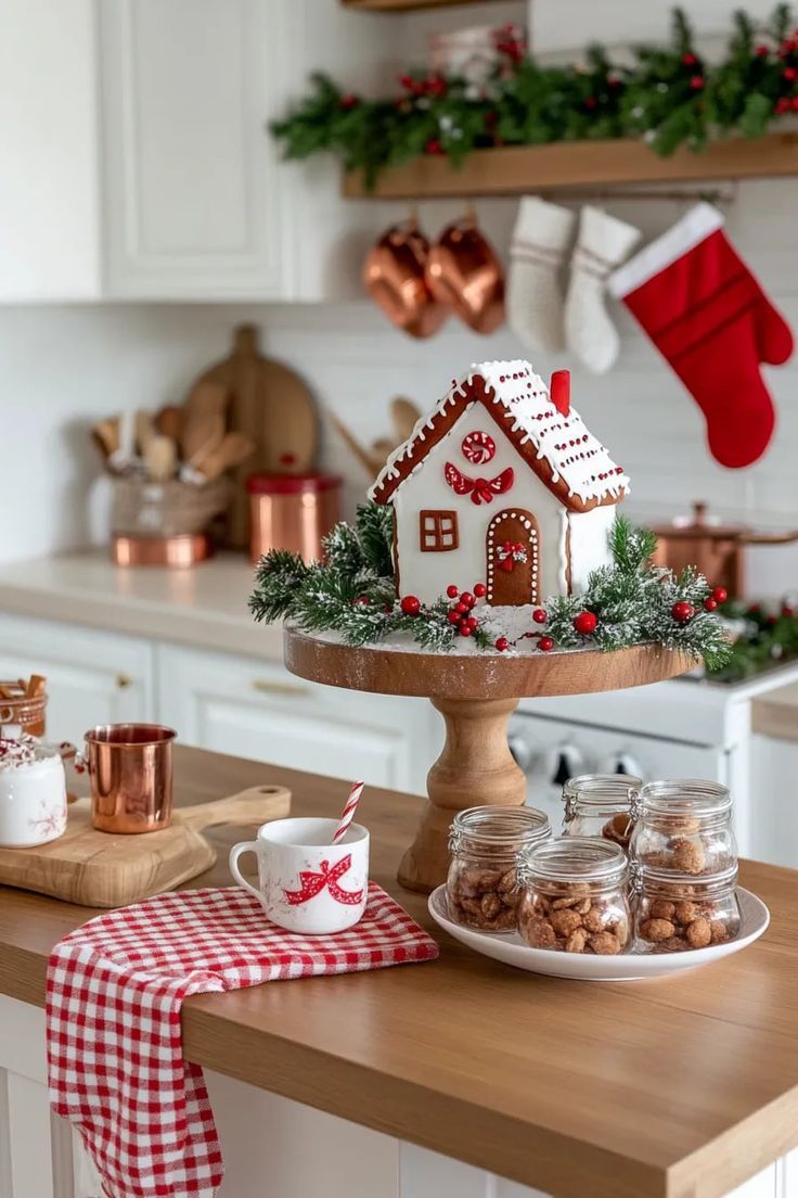 Gingerbread Kitchen Decor Ideas: Sweeten Up Your Space this Holiday Season! - 2. Gingerbread-Themed Wall Art 1