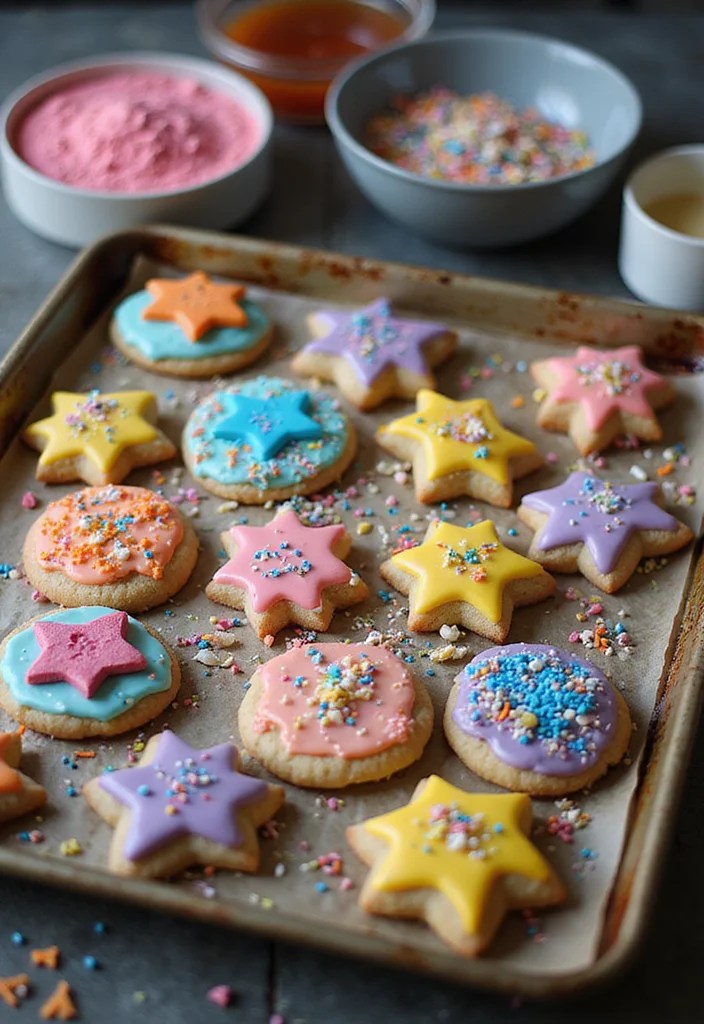 10 Fun Superhero Cookie Recipes Your Kids Will Beg to Make (Watch Out for #4!) - 10. Guardians of the Galaxy Cosmic Cookies 1