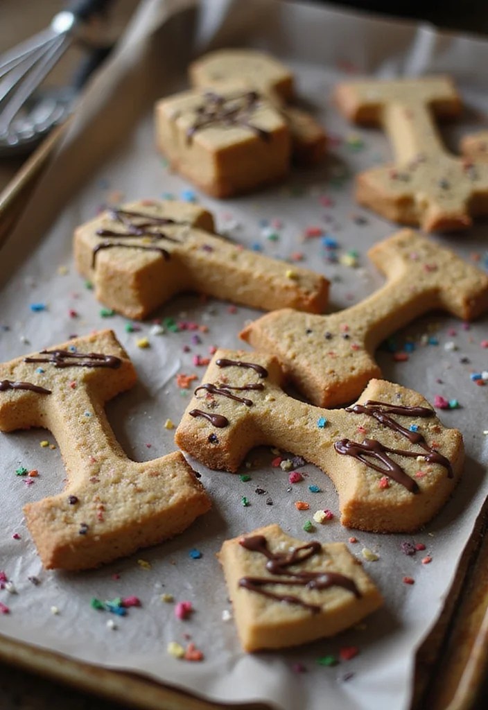 10 Fun Superhero Cookie Recipes Your Kids Will Beg to Make (Watch Out for #4!) - 9. Thor Hammer Cookies 1