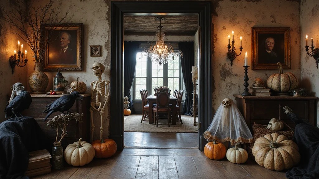 10 Scary Halloween Decor Ideas for an Affordable Vintage-Inspired Haunted Home