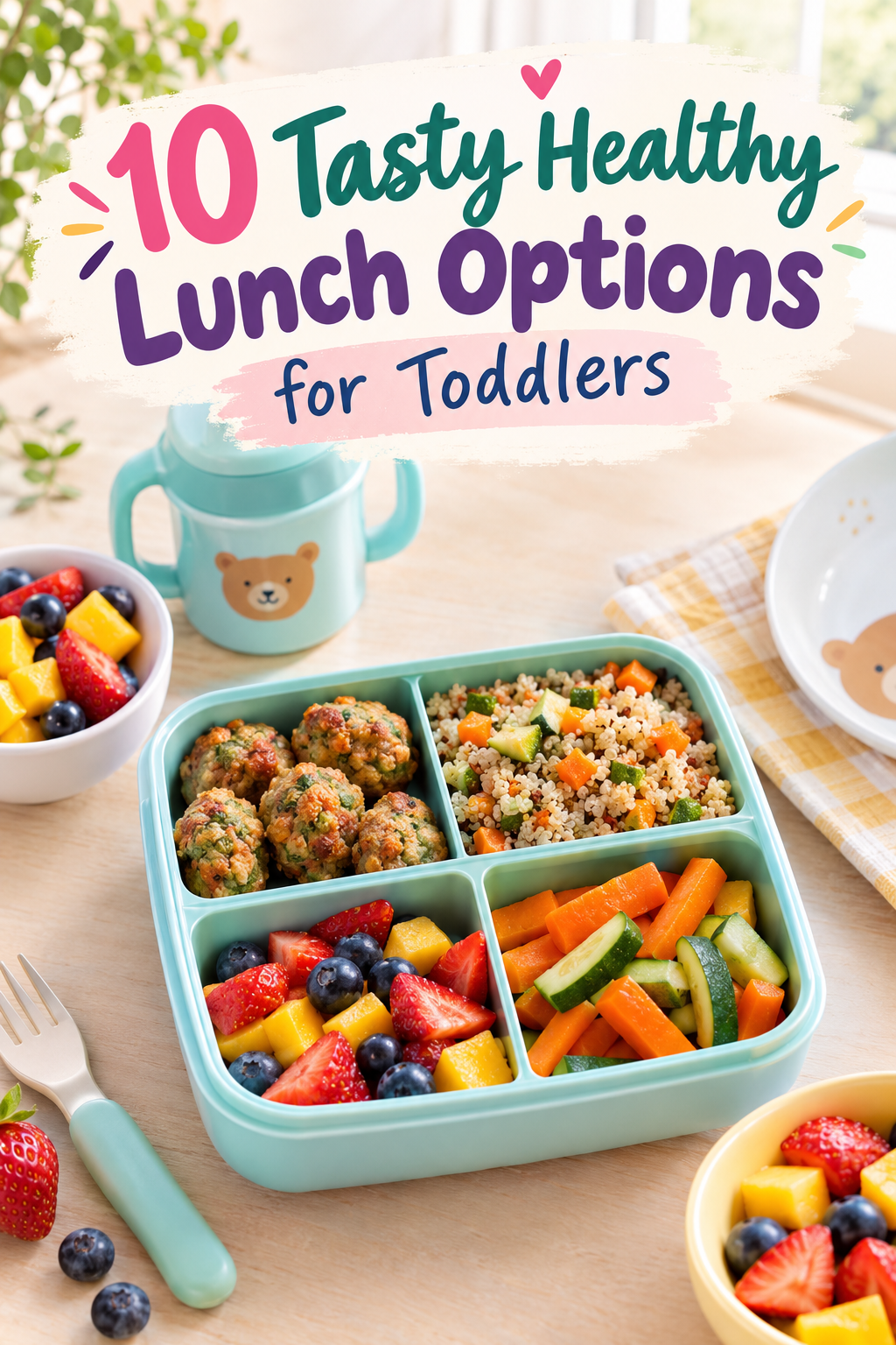 10 Tasty Healthy Lunch Options for&nbsp;Toddlers